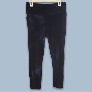 Navy and Black Galaxy Leggings